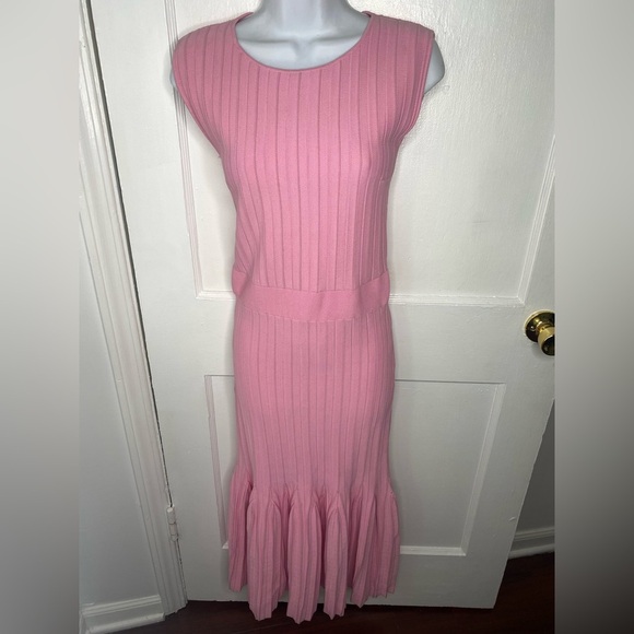 RACHEL COMEY NWT Sample Pink Swing Sleeveless Dress. - Picture 2 of 13